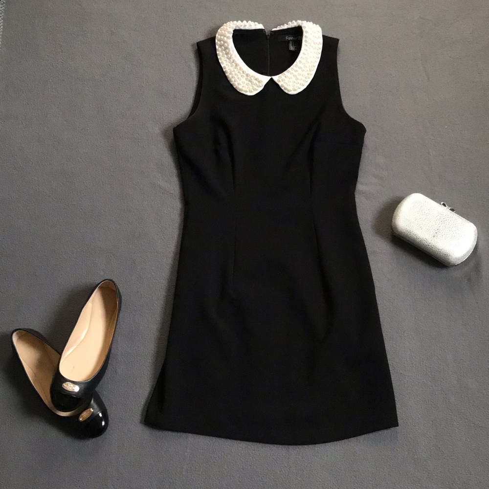 Pearl Collar Dress